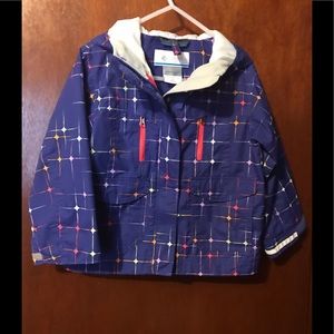 3 T little girls Columbia rain like jacket